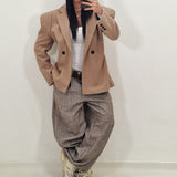KYOTO camel blazer