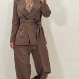 Coordinato Ester marrone