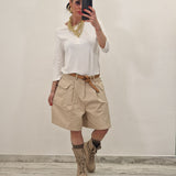Pantaloncino JESSICA camel