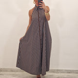 Camicione  STACY righe marrone