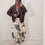 Bomber ecopelle VIVIANA marrone