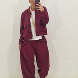 Coordinato Bad bordeaux