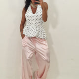 Maglia Pois bianca