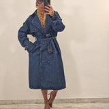 Trench VICTORIA in denim