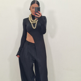 SELENA black sweater