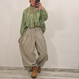 Pantalone in denim KORS tortora