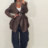 Blazer PHILOSOPHY marrone