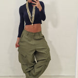 Pantalone CHIARA verde militare
