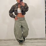 Jeans MESSICO verde militare