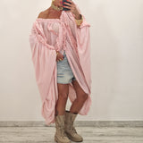 Maxi casacca BUBBLE rosa