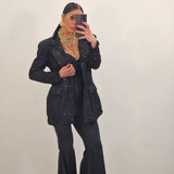 Blazer ANASTASIA nero