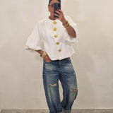 Blazer EYES bianco