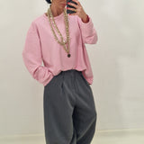 Maxi felpa BEA rosa