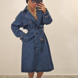 Trench VICTORIA in denim