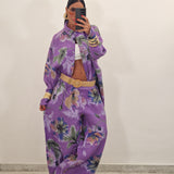 Coordinato AVIA viola