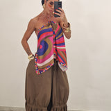 Top CLEO fucsia