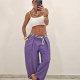 Pantalone MUVIE viola