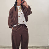 Coordinato SINGAPORE marrone
