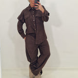 Coordinato NAYLA marrone