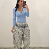 Body KLAUDIA celeste