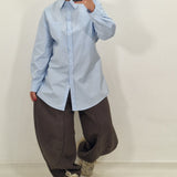 Maxi shirt CELESTIAL light blue