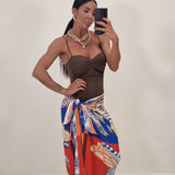 Pareo COCOS blu
