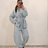 Camicione ARYA blu chiaro