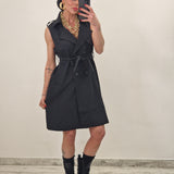 Trench/gilet MORA nero
