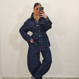 Camicione ARYA blu scuro