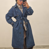 Trench VICTORIA in denim