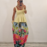 Pantalone AMAREA floreale