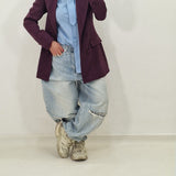 EMILY burgundy blazer