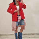 Blazer ALCATRAZ rosso