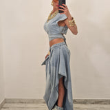 Coordinato in denim MASON
