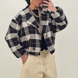 VICKY black and white coat