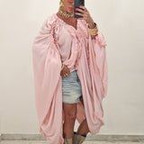 Maxi casacca BUBBLE rosa