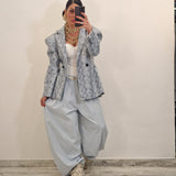 Pantalone LUCILLA celeste polvere