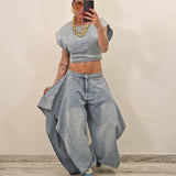 Coordinato in denim MASON