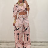 Coordinato HELIN rosa