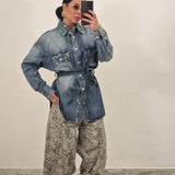 DAISY brown eco fur sleeveless jacket