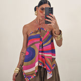 Top CLEO fucsia