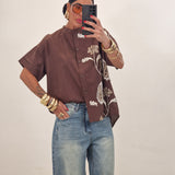 Camicia PRISCILLA marrone