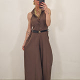 Tuta intera MERYLIN marrone