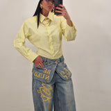 Camicia RIANA gialla