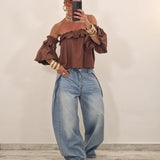 Maglia GLAMM marrone