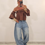 Maglia GLAMM marrone