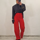 Pantalone FOCUS rosso