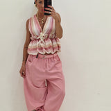 Pantalone kuta rosa