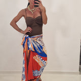 Pareo COCOS blu