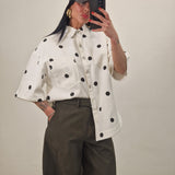 Camicia Bogotà pois neri